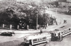 Site of the assassination attempt on Heydrich.