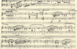 Beginning of Ballade No.1 in manuscript (Ernst Burger: Frédéric Chopin, München 1990) [Public domain], via Wikimedia Commons.