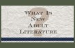 what is new adult