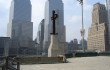 The Ground Zero cross in 2005 (Photo credit: Diether [GFDL or CC-BY-SA-3.0], via Wikimedia Commons).