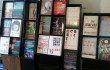 Book display inside Capitol Book & News in Montgomery, Alabama.
