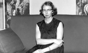 Flannery O'Connor. Picture from famousauthors.org. 